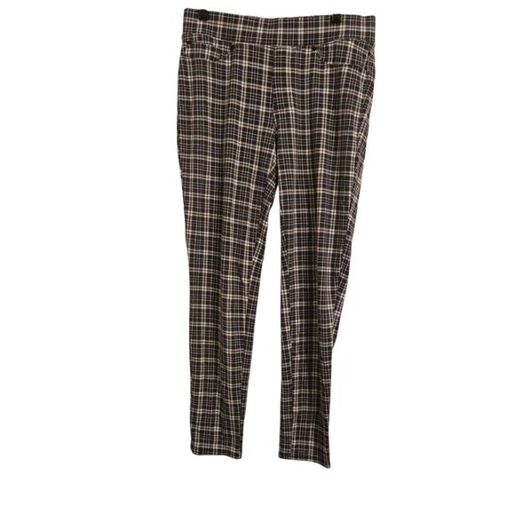 Seven Women’s Plaid Pant Leggings Size M – Stretch Slim Fit Casual Style - Picture 2 of 7